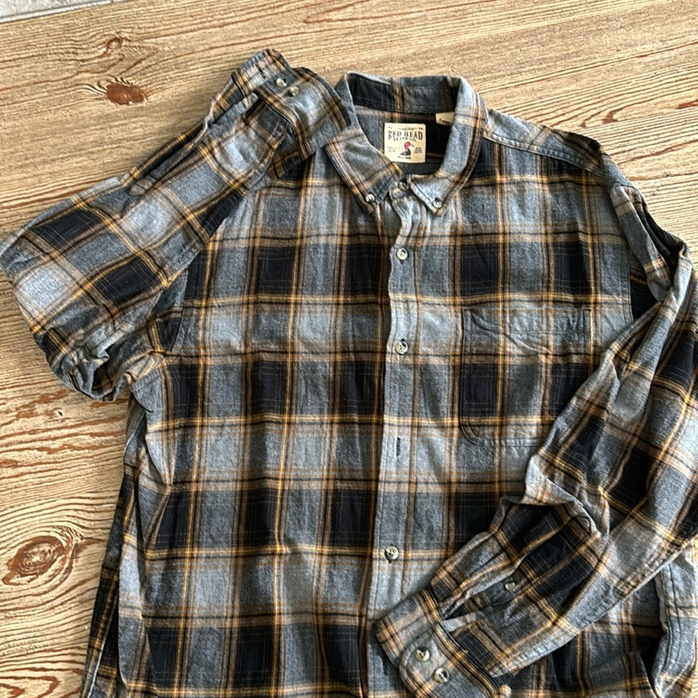 Red Head Brand CO Plaid Fleece Lined
Shacket LX
